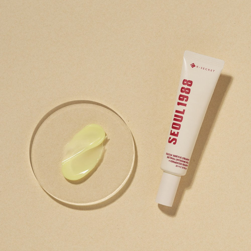 K-SECRET SEOUL -1988 Eye Cream : Retinal Liposome 4% + Fermented Bean - Willow and HoneyB