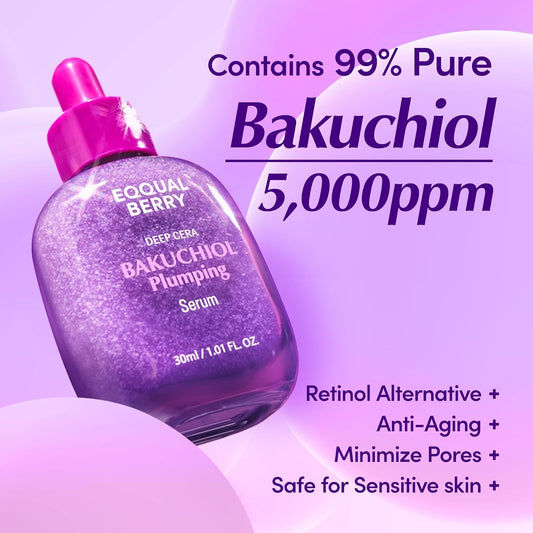 EQQUALBERRY -Bakuchiol Plumping Serum - Willow and HoneyB