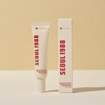 K-SECRET SEOUL -1988 Eye Cream : Retinal Liposome 4% + Fermented Bean - Willow and HoneyB