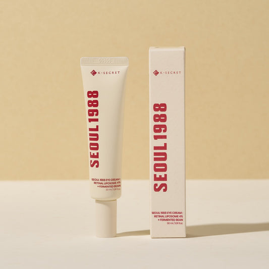K-SECRET SEOUL -1988 Eye Cream : Retinal Liposome 4% + Fermented Bean - Willow and HoneyB