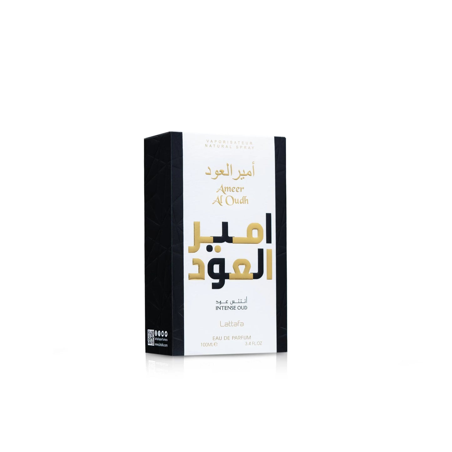 Lattafa -Ameer Al Oudh Intense Oud Eau De Parfum for Men - Willow and HoneyB