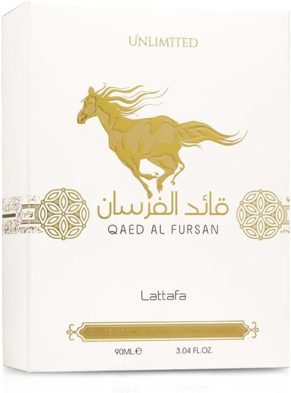 Lattafa -Qaed Al Fursan Unlimited Eau De Parfum for Unisex - Willow and HoneyB