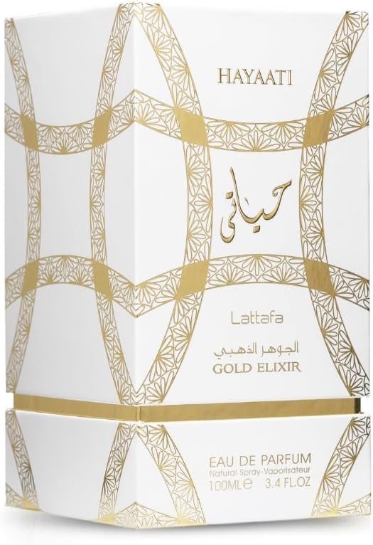 Lattafa -Hayaati Gold Elixir Eau de Parfum for Unisex - Willow and HoneyB