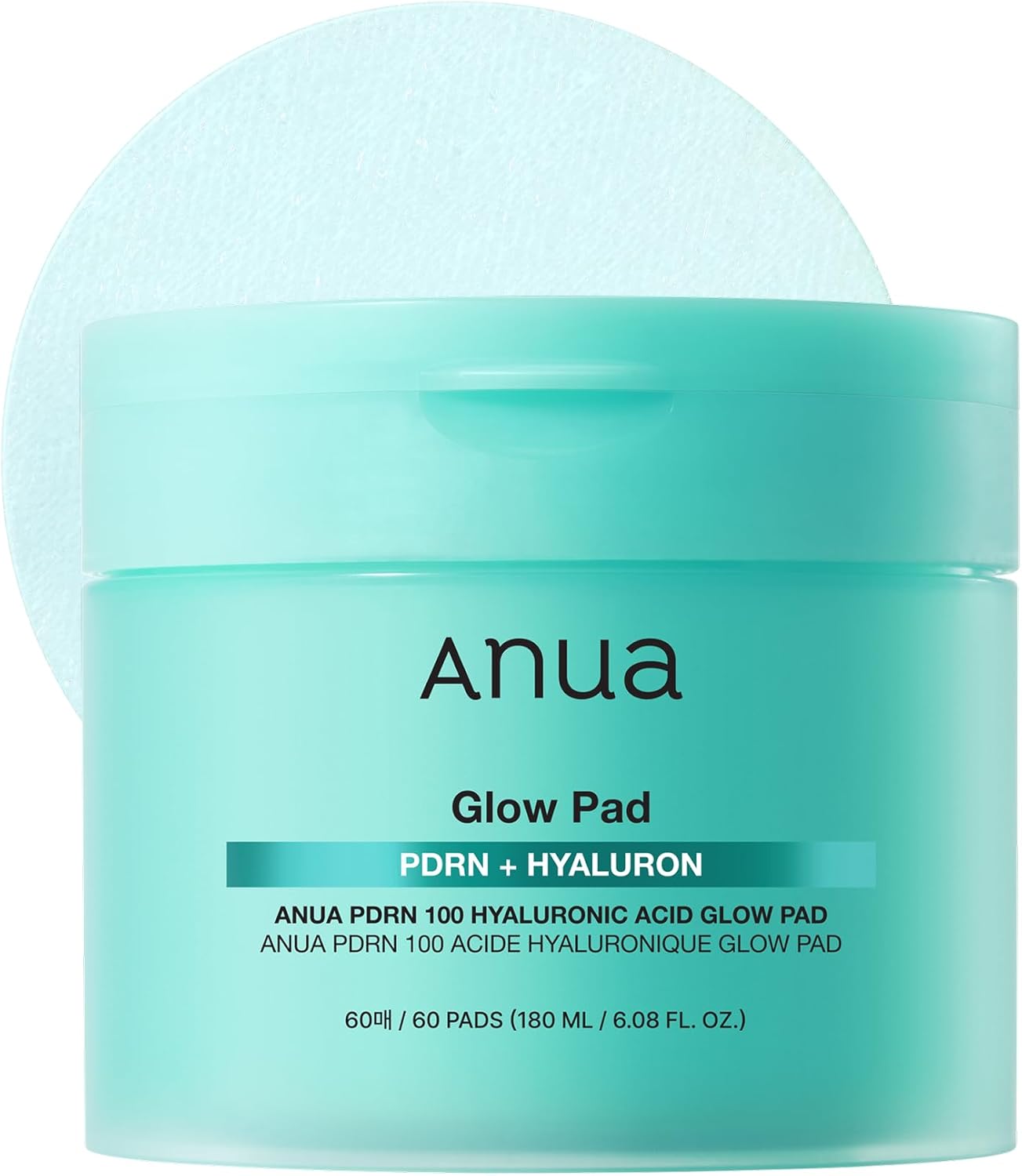 ANUA -PDRN 100 Hyaluronic Acid Glow Pad - Willow and HoneyB