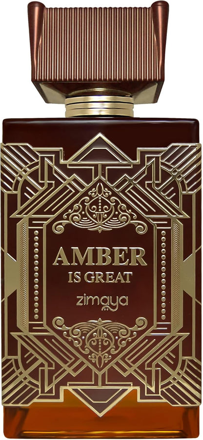AFNAN -Zimaya Amber Is Great  Extrait De Parfum for Unisex - Willow and HoneyB