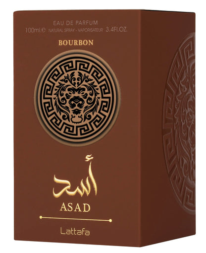 Lattafa -Asad Bourbon Eau de Parfum for Unisex - Willow and HoneyB