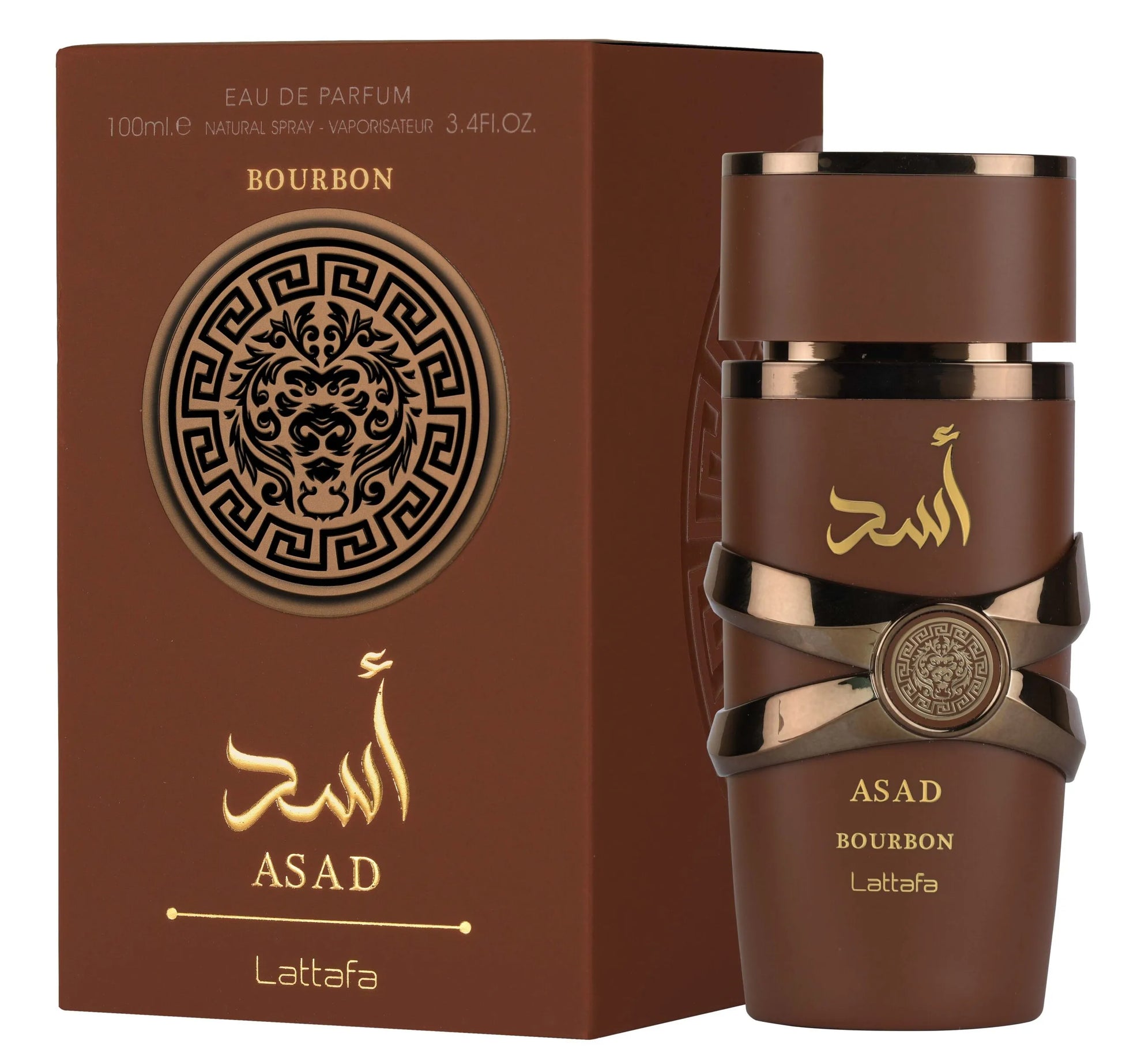 Lattafa -Asad Bourbon Eau de Parfum for Unisex - Willow and HoneyB