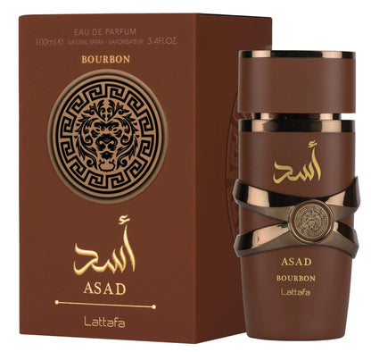 Lattafa -Asad Bourbon Eau de Parfum for Unisex - Willow and HoneyB