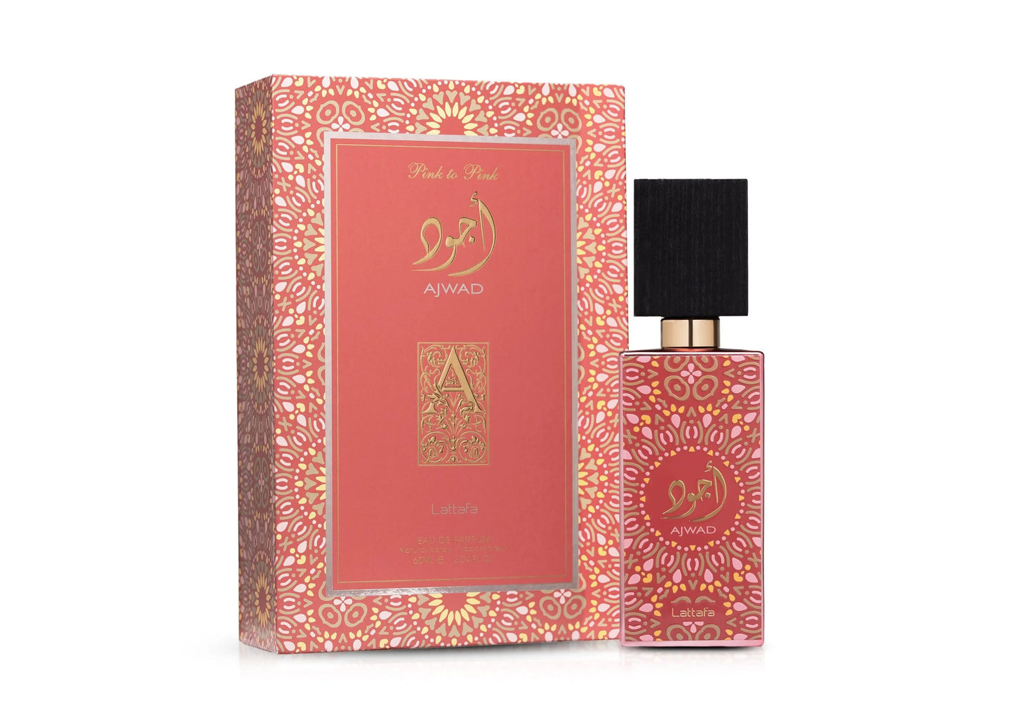 Lattafa -Ajwad Pink To Pink Eau De Parfum for Unisex - Willow and HoneyB