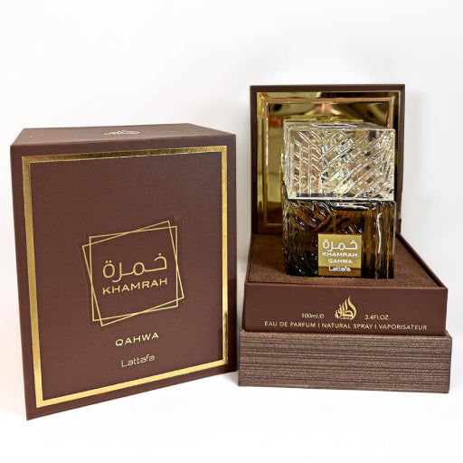 Lattafa -Khamrah Qahwa Eau De Parfum for Unisex - Willow and HoneyB