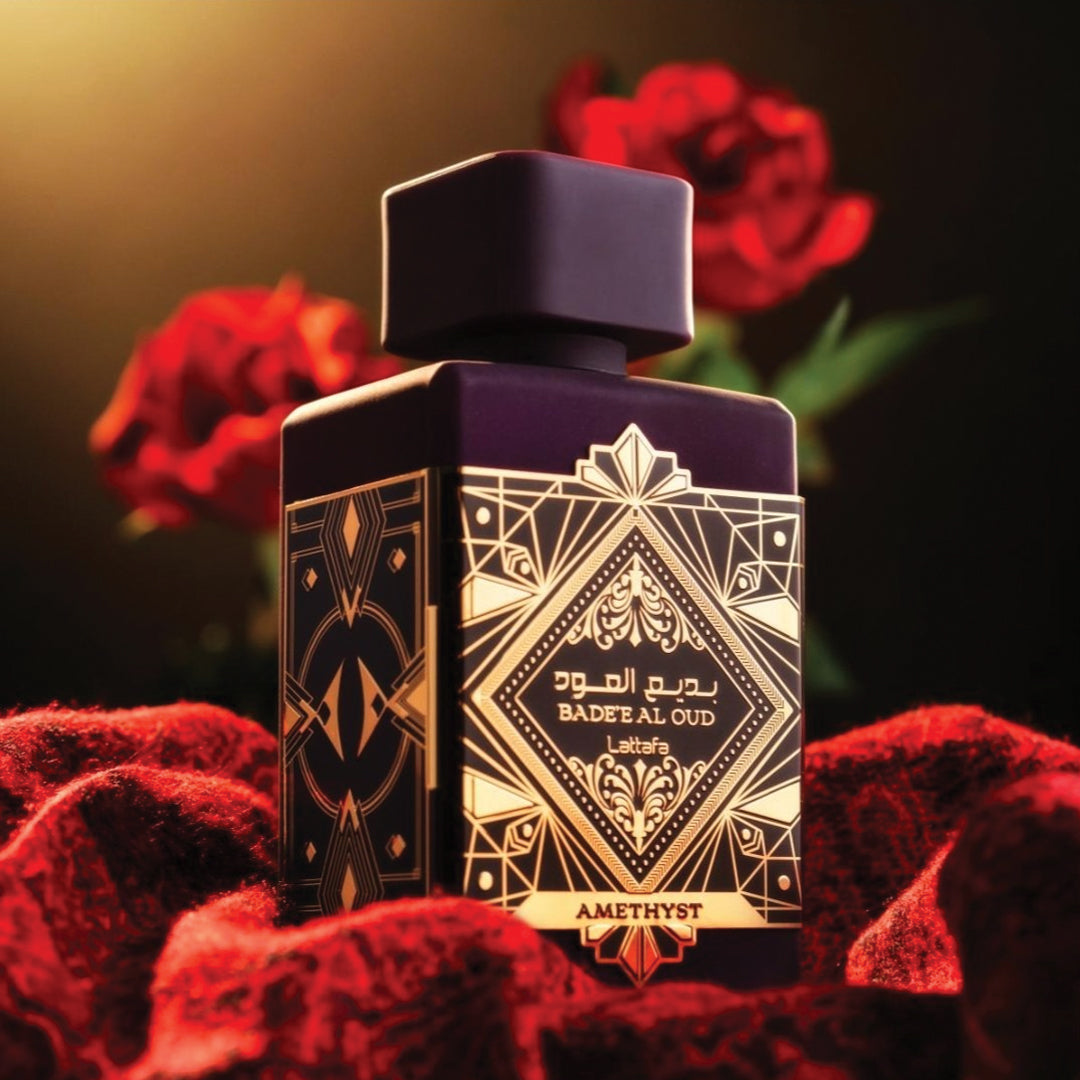 Lattafa -Bade'e Al Oud Amethyst Eau de Parfum for Unisex - Willow and HoneyB